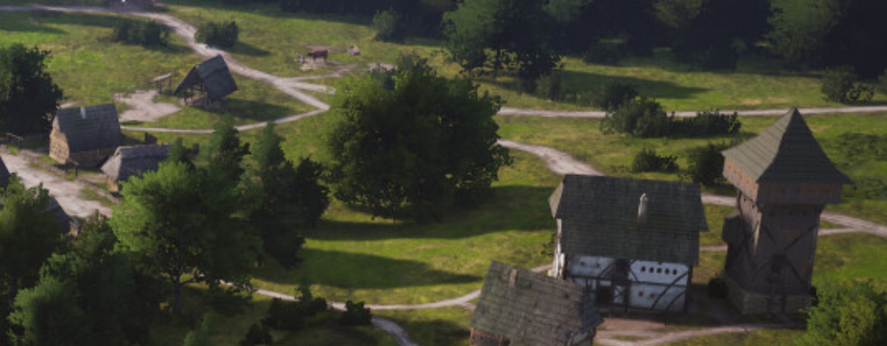 Деревня в огне и гроза: новые скриншоты Manor Lords — самой ожидаемой игры апреля 2024 года