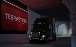 Trucks in American Truck Simulator sink underground. Unique locations of the Missouri state add-on shown