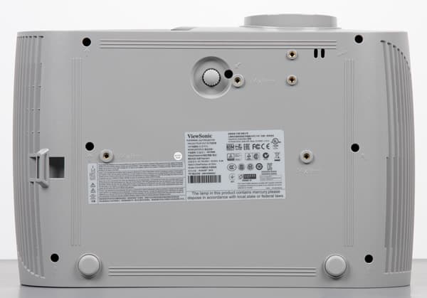 DLP-проектор ViewSonic PJD7830HDL, вид снизу