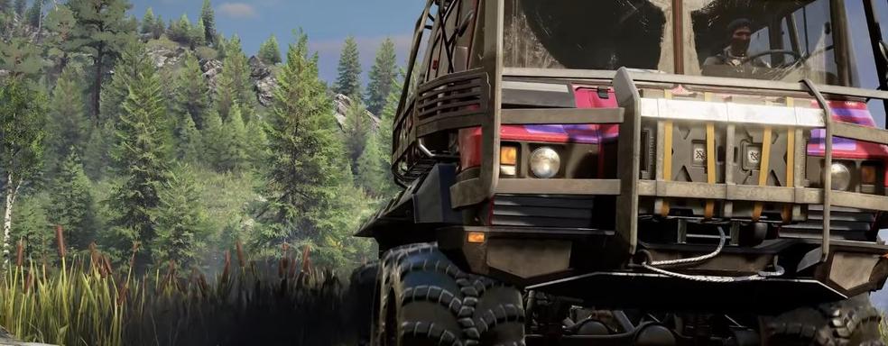 Авторы симулятора езды по бездорожью Expeditions: A MudRunner Game выпустили новый геймплейный трейлер своей игры