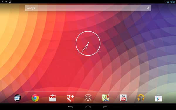 Скриншот Google Nexus 10