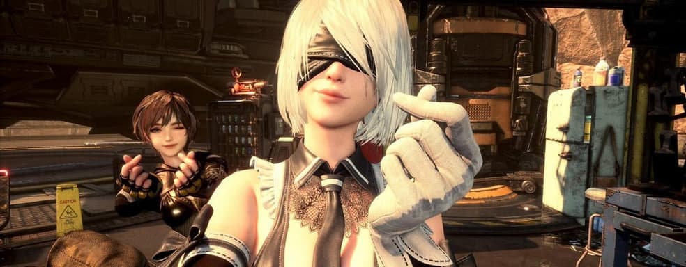 Героиня Stellar Blade не дает заглянуть ей под новое платье из кроссовера с NieR: Automata