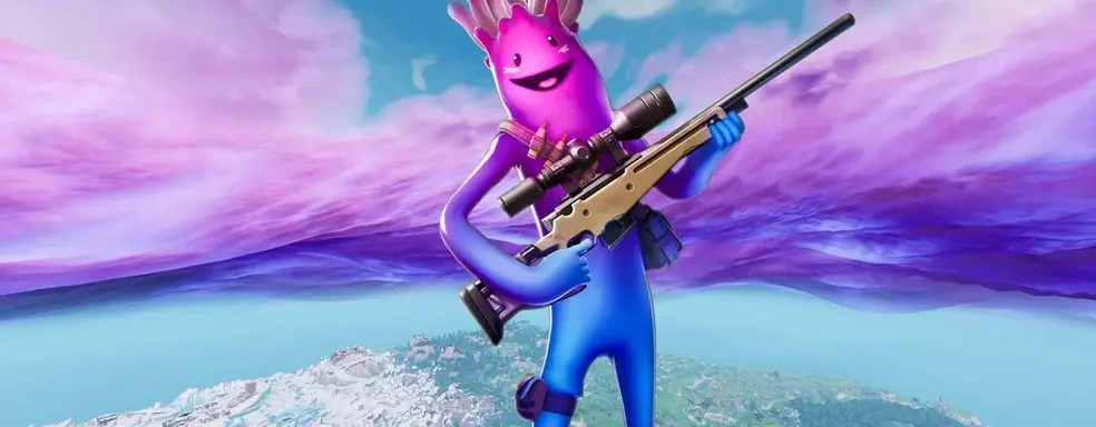 Борец с Apple предпочитает играть в Fortnite в странном костюме