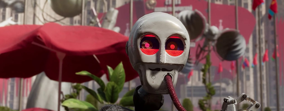 Разработчики Atomic Heart показали запись записи геймплея, снятую на мобильный телефон с засвеченного экрана монитора