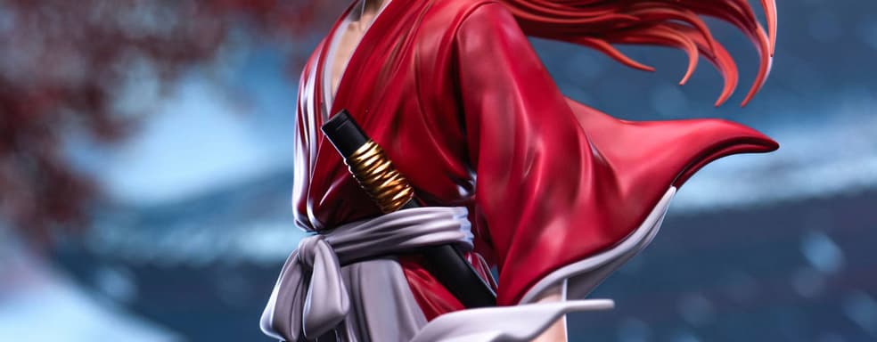 Странствующий воин: PG Studio открыла предзаказ на статую Кэнсина Химура из аниме «Бродяга Кэнсин»