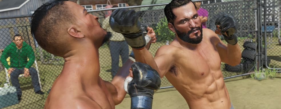 Игровой процесс симулятора смешанных единоборств UFC 4