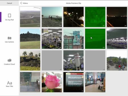 Видеоредактор Adobe Premiere Clip