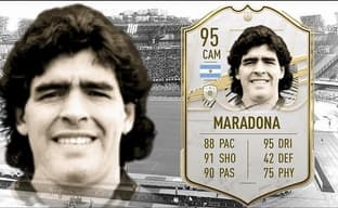 Карточка Марадоны в FIFA 21 FUT подорожала после смерти аргентинской звезды