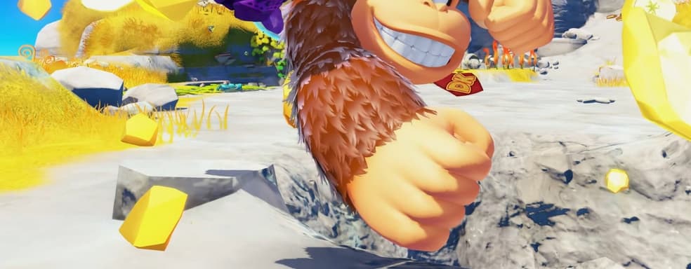 Блогер протестировал производительность и качество графики Donkey Kong Bananza на Switch 2