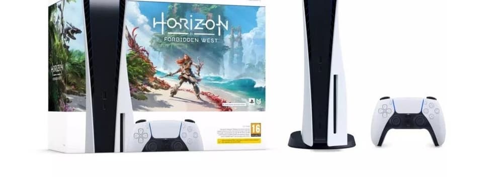 В продажу поступили новые бандлы PS5 в комплекте с Horizon Forbidden West