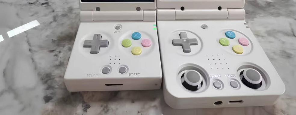 Опубликованы фотографии портативной и раскладной ретро-консоли Miyoo Mini Flip — слух