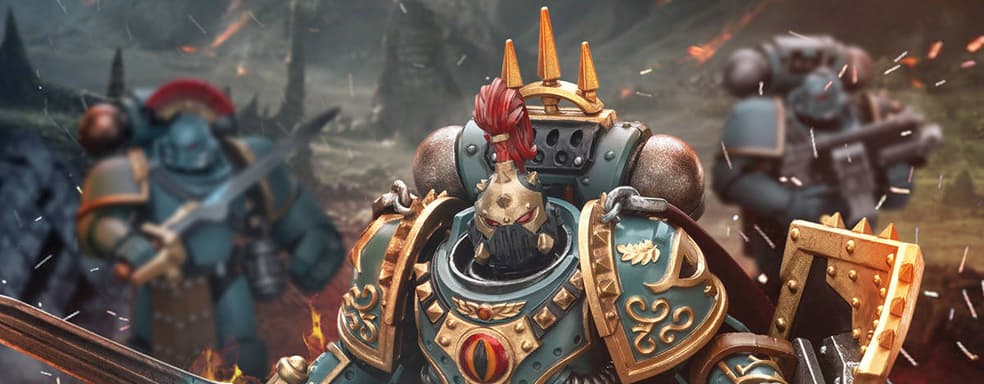 Маленький Хорус: JoyToy открыла предзаказ на фигурку Аксиманда из вселенной Warhammer: The Horus Heresy