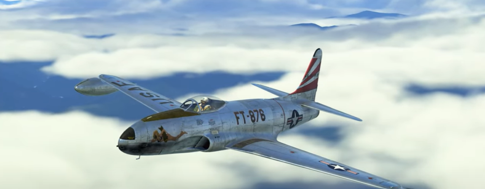 Новый трейлер «Корея. Ил-2». 1C Game Studios представила F-80C Shooting Star