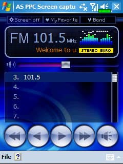 Программа работы с радиприёмником