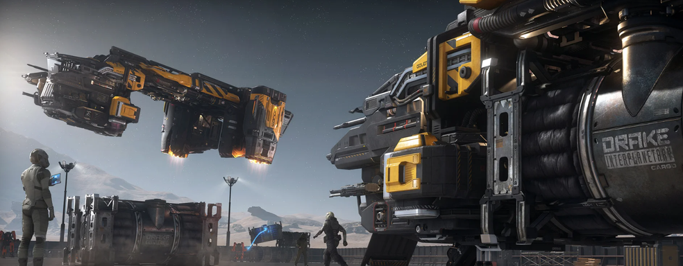 Star Citizen Developers Introduce Drake Golem Ship. Game's Crowdfunding Nears $800 Million