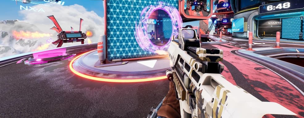 Открытая бета Splitgate продлена на неопределённый срок. Эта игра — смесь Halo и Portal