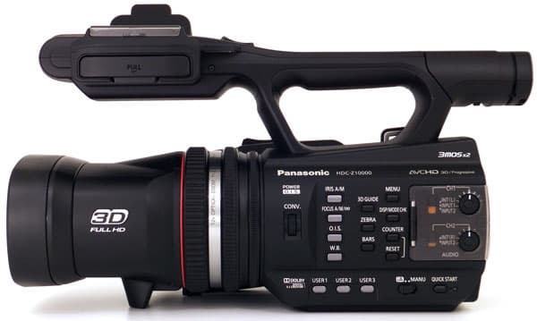 3D-видеокамера Panasonic HDC-Z10000