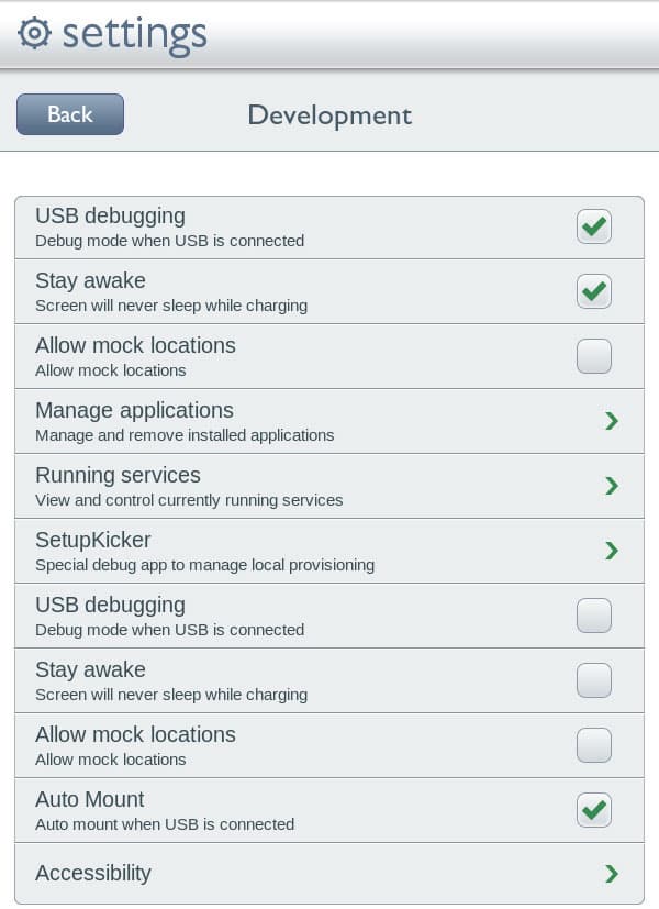 Скриншот Nook Tablet