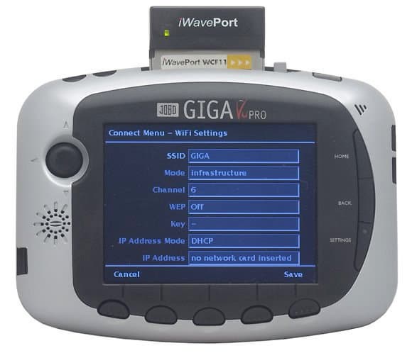 GIGA Vu PRO + iWavePort