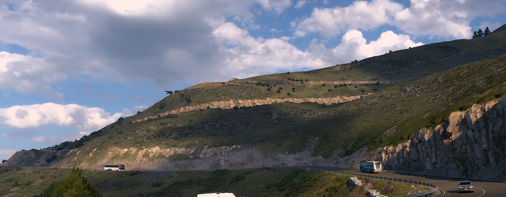 Первый геймплей DLC про Грецию для Euro Truck Simulator 2