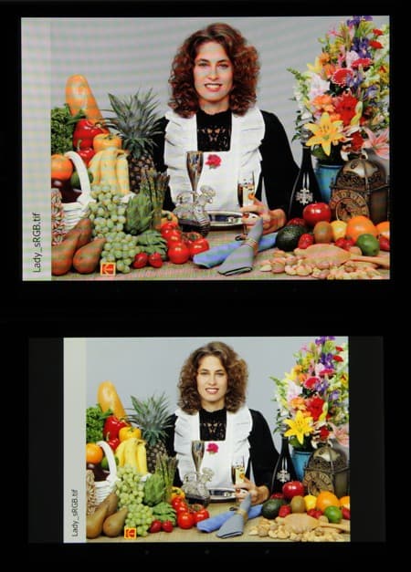 Обзор планшета 3Q MT7801C. Тестирование дисплея