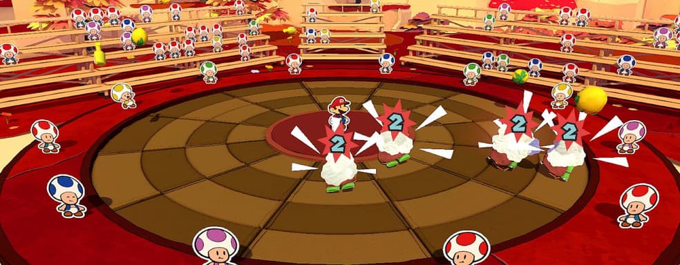 Марио в бумажном мире – 10 минут в Paper Mario: The Origami King