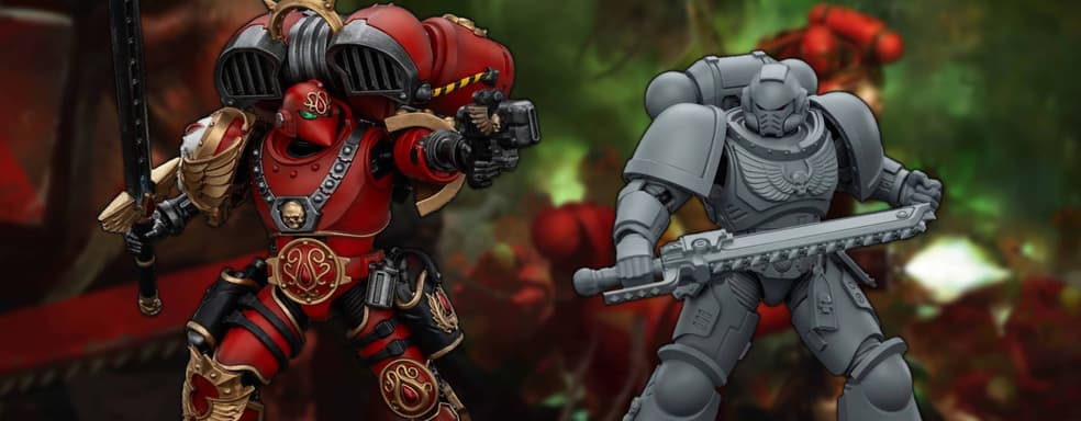 JoyToy выпустит фигурки Зефона из «Ереси Хоруса» и заступника из Warhammer 40,000: Space Marine 2