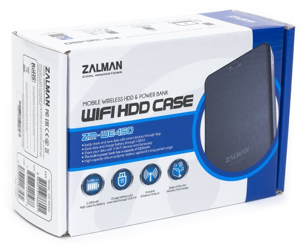 Упаковка Zalman ZM-WE450 Упаковка Zalman ZM-WE450