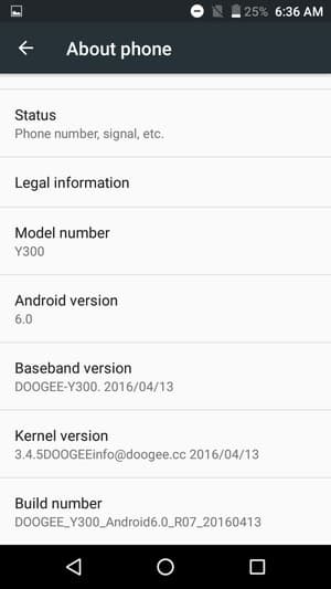 Смартфон Doogee Y300