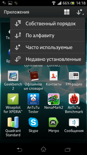 обзор смартфона Sony Xperia V