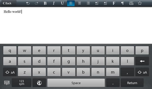 планшет RIM BlackBerry PlayBook