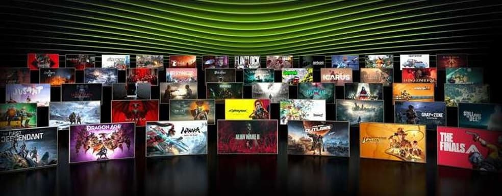 Nvidia назвала 75 игр с поддержкой DLSS 4 на старте RTX 5090 и RTX 5080