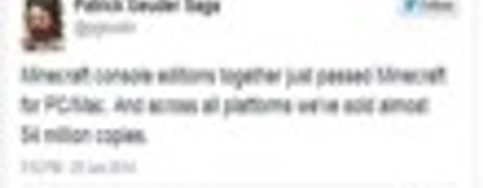 Продано 54 млн. копий Minecraft