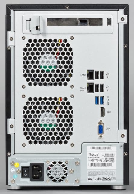 Внешний вид сетевого накопителя Thecus N7770-10G Внешний вид сетевого накопителя Thecus N7770-10G