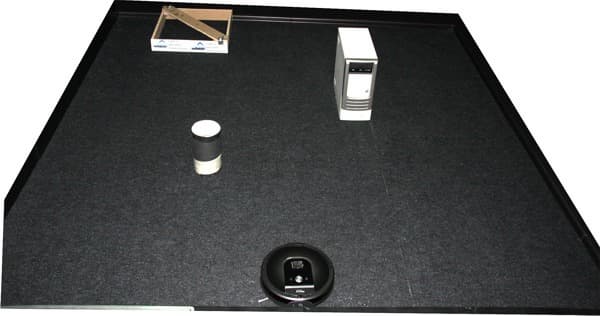 робот-пылесос iRobot Roomba 980, тест уборки
