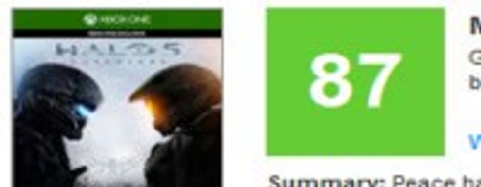 Halo 5: Guardians может стать самой низко оцененной номерной частью серии