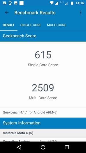 Обзор смартфона Moto G5
