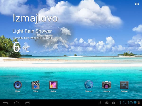 Android 4.0 на планшете iconBIT NetTAB Space II