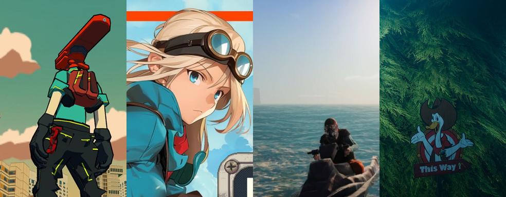 Инди-игры августа. Bomb Rush Cyberfunk, Labyrinthine, Black Skylands, Sunkenland