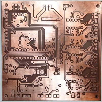 Прямая струйная печать шаблона печатных плат