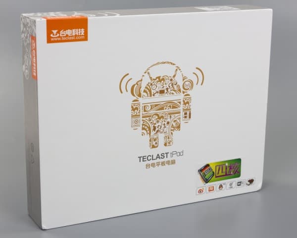 Коробка планшета Teclast P98 3G
