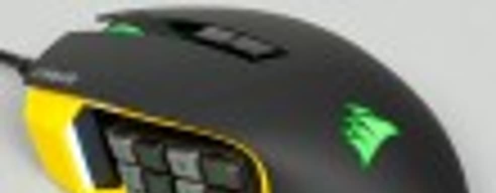 Игровая мышь Corsair Scimitar RGB для любителей MMO и MOBA