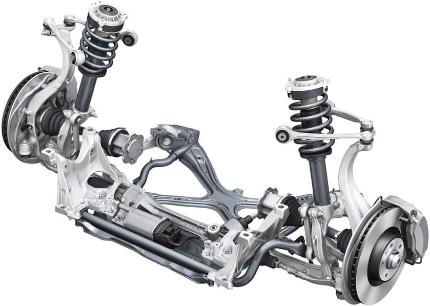 Передняя подвеска Audi A4 8W