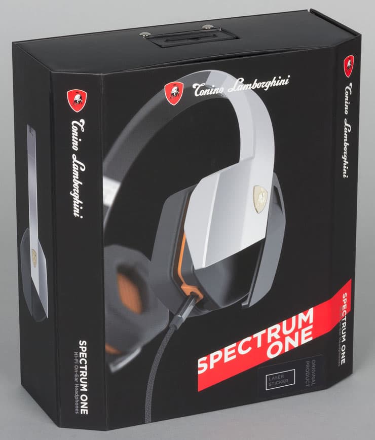 Коробка наушников Tonino Lamborghini Spectrum One