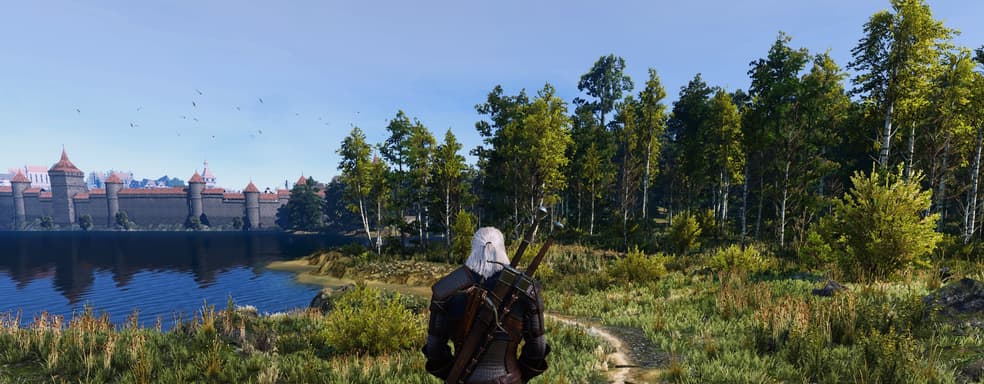 Любуемся ультрареалистичной The Witcher 3 с трассировкой лучей и сотней модов