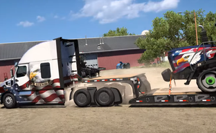 В American Truck Simulator появился Канзас и сельскохозяйственная техника. Релиз Farm Machinery