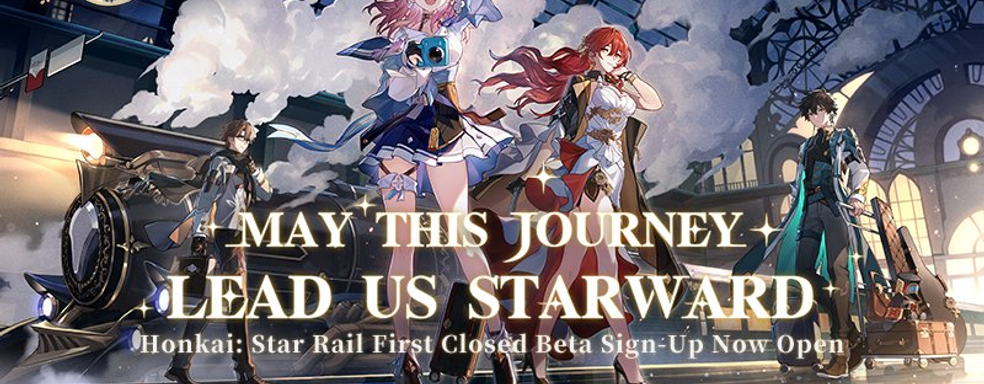 miHoYo опубликовала первый трейлер Honkai Star Rail и пригласила игроков записаться на бета-тестирование