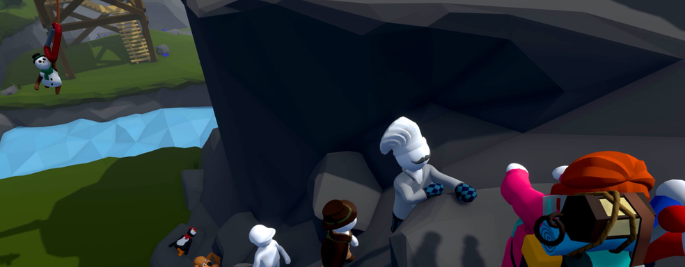 Для Steam бесплатно раздают юмористический платформер Human Fall Flat с коллекционными карточками