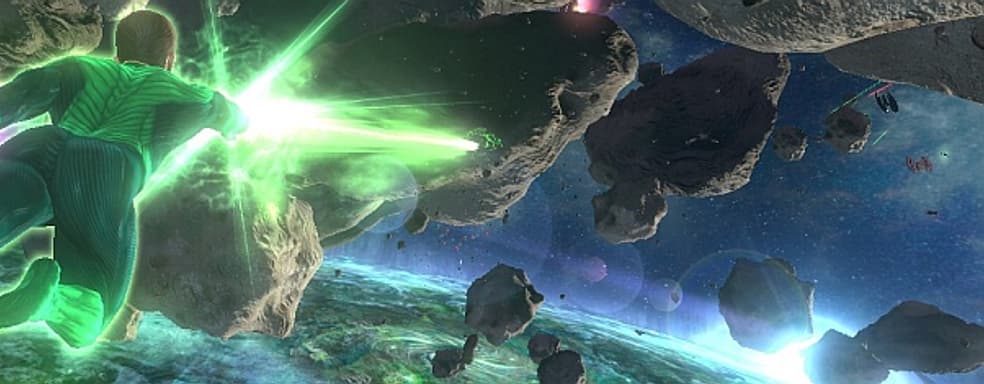 Green Lantern: Rise of the Manhunters - воображариум зеленого фонаря