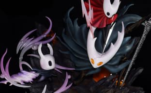 Битва с Полым рыцарем: 27abyss Studio выпустила статую Хорнет и Рыцаря из игры Hollow Knight